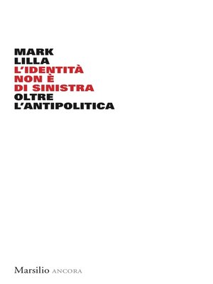 cover image of L'identità non è di sinistra